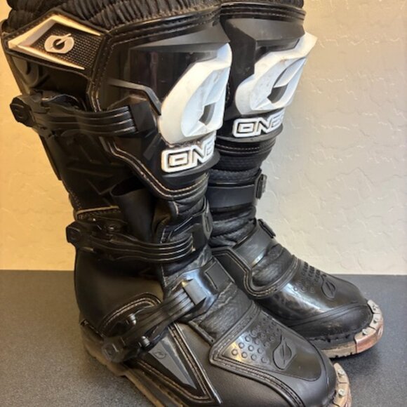 O'NEAL Youth Rider Boot Black Size US Youth 5 / 37 Kids Boys Girls - Picture 1 of 8